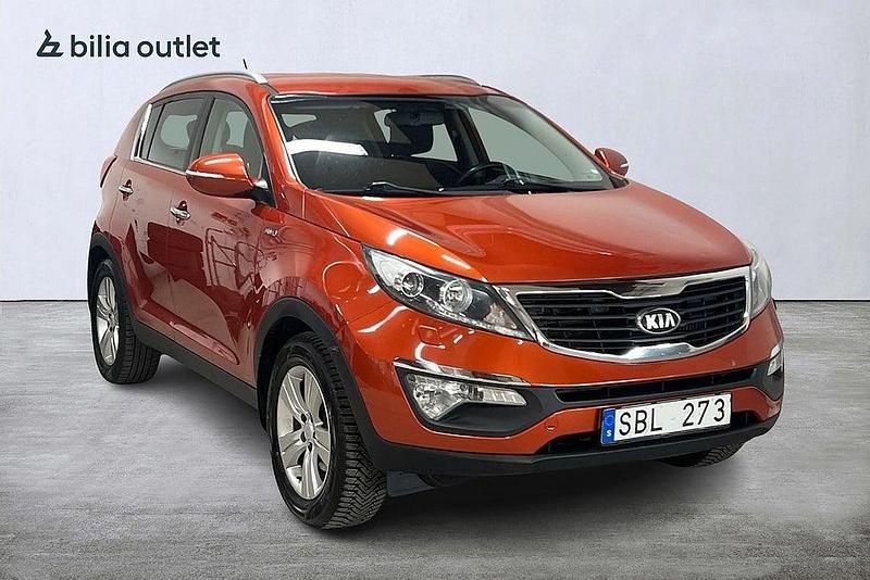 Begagnad Kia Sportage 184 HK (135 kW) 2013 Röd SUV