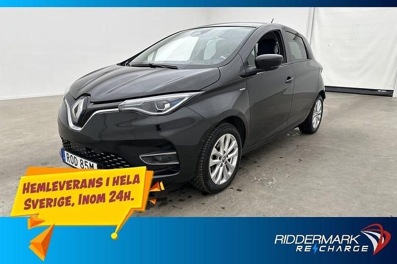 Svart Begagnad 2020 Renault Zoe Bose Edition Halvkombi | 128 900 kr (Bra pris) - Bild 1/3