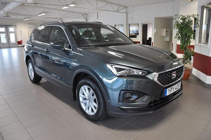 Mörkgrön Begagnad 2019 Seat Tarraco Style SUV | 224 500 kr (Lite dyr) - Bild 1/4