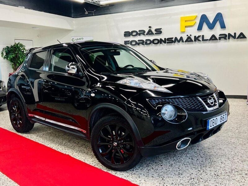 Svart Begagnad 2013 Nissan Juke SUV | 109 900 kr (Marknadspris) - Bild 1/4