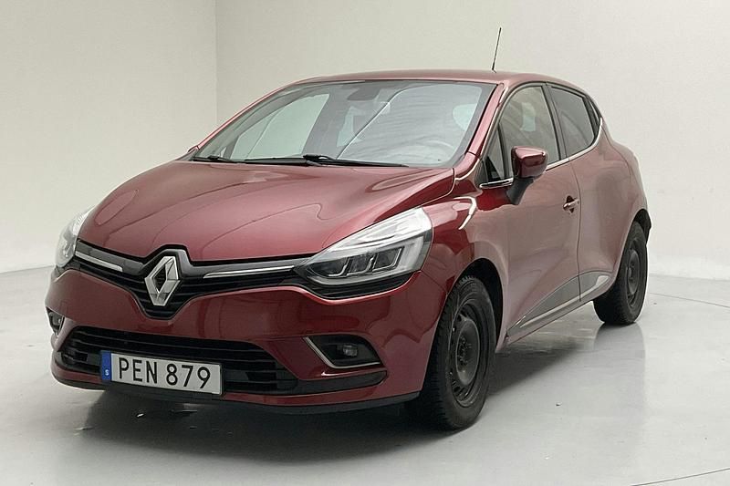 Mörkröd Begagnad 2018 Renault Clio IV Intens | 89 900 kr (Bra pris) - Bild 1/4