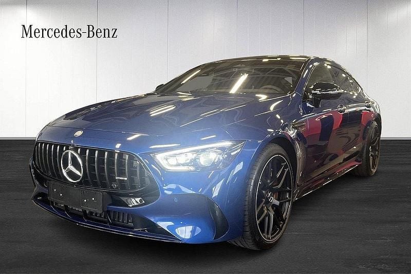 Blå Ny 2024 Mercedes S63 AMG Premium Sedan | 2 082 350 kr - Bild 1/4