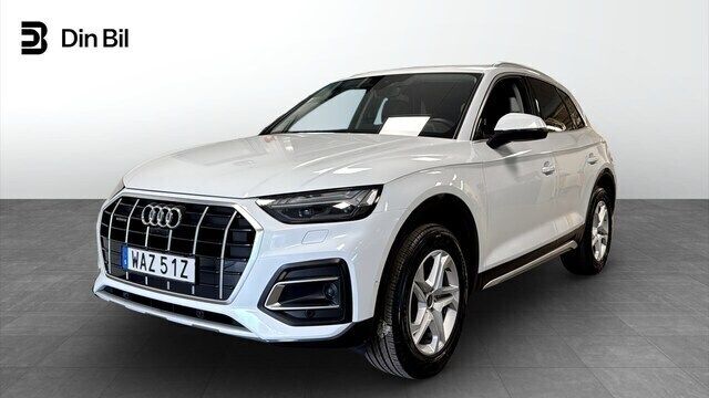 Glaciärvit metallic Begagnad 2023 Audi Q5 Advanced Plus SUV | 499 000 kr (Lite dyr) - Bild 1/3