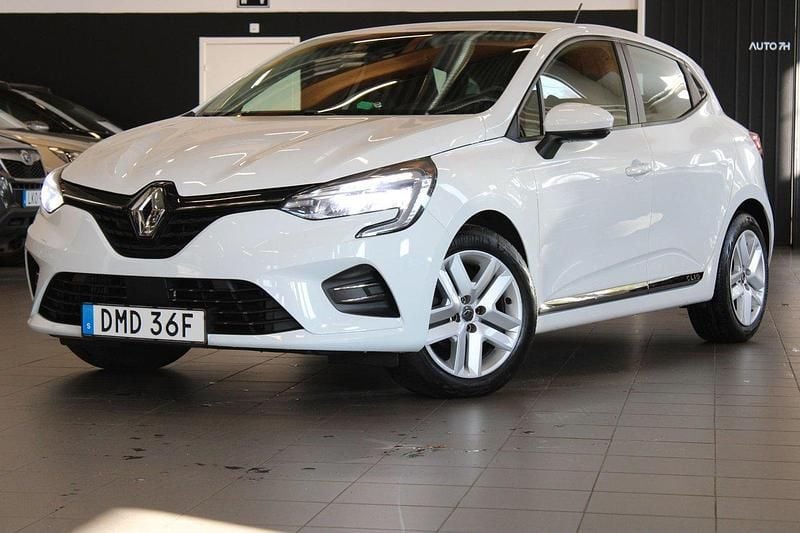 Vit Begagnad 2020 Renault Clio V Zen Halvkombi | 139 900 kr (Marknadspris) - Bild 1/4