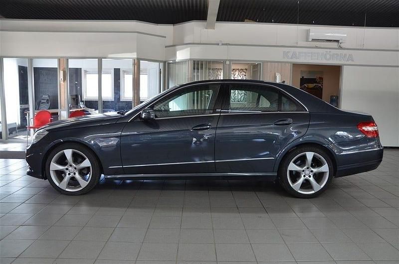 Begagnad Mercedes E200 136 HK (100 kW) 2011 Mörkgrå Sedan
