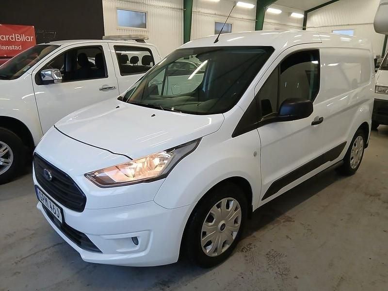 Vit Begagnad 2019 Ford Transit Van | 129 900 kr (Marknadspris) - Bild 1/4