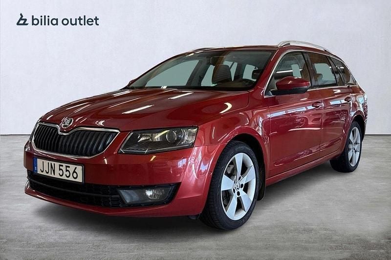 Röd Begagnad 2014 Skoda Octavia Kombi | 69 900 kr (Bra pris) - Bild 1/4