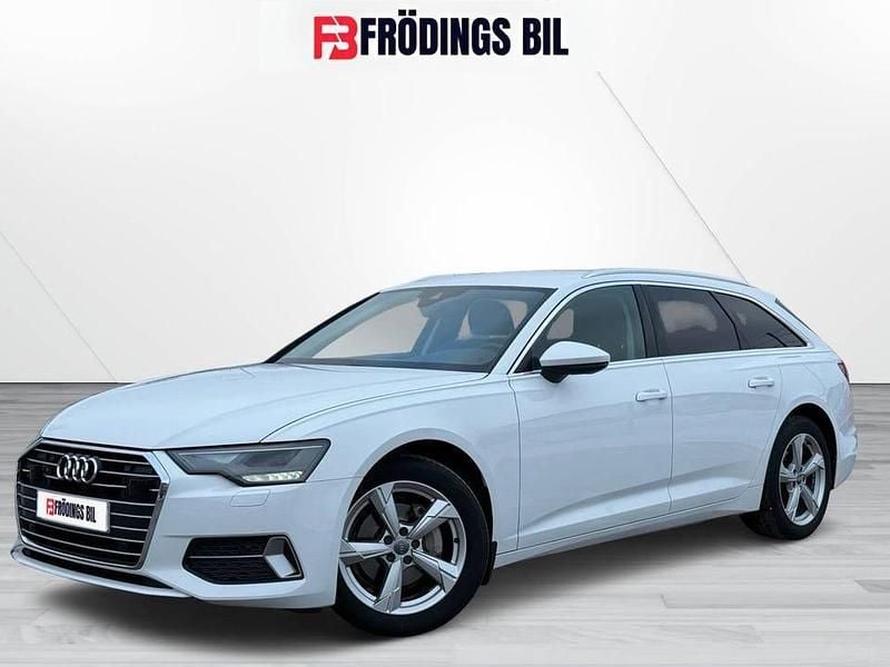 Vit Begagnad 2018 Audi A6 Sport Kombi | 229 900 kr (Lite dyr) - Bild 1/4