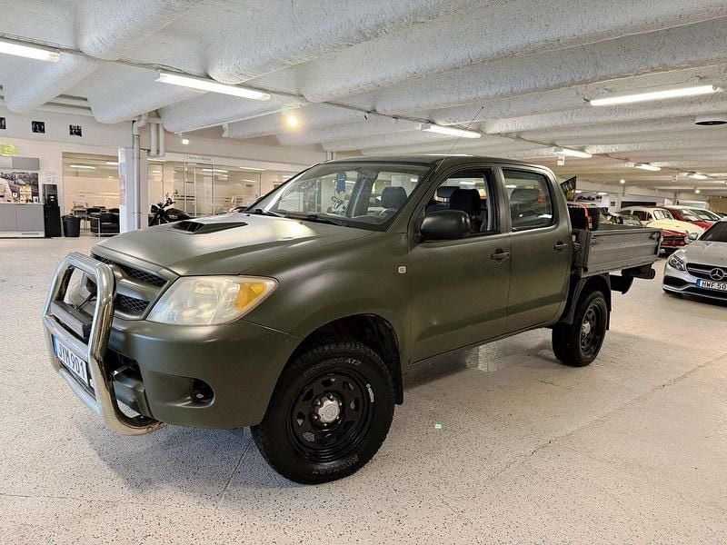 Röd Begagnad 2008 Toyota HiLux Pickup | 109 900 kr - Bild 1/4
