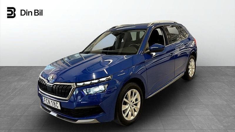 Blå Begagnad 2022 Skoda Kamiq Style SUV | 249 900 kr (Dyr) - Bild 1/4