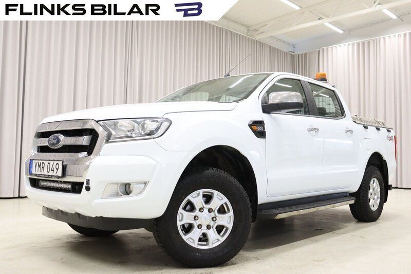 Vit (frozen white) Begagnad 2018 Ford Ranger Pickup | 219 900 kr (Superpris) - Bild 1/4