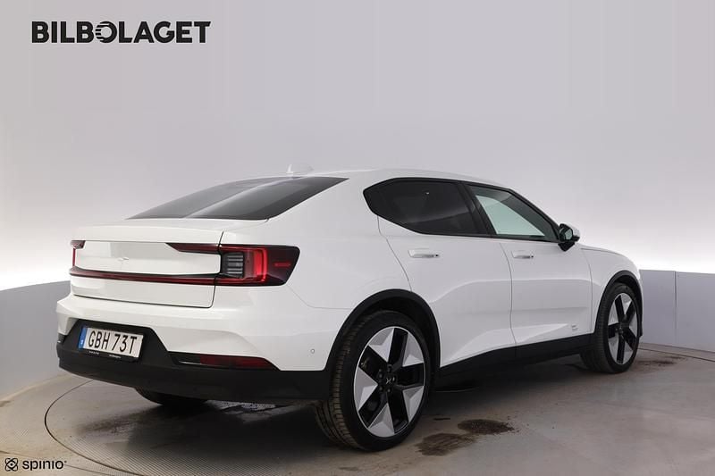 Begagnad Polestar 2 Long Range Single Motor 309 kW (421 HK) 2022 Vit Halvkombi