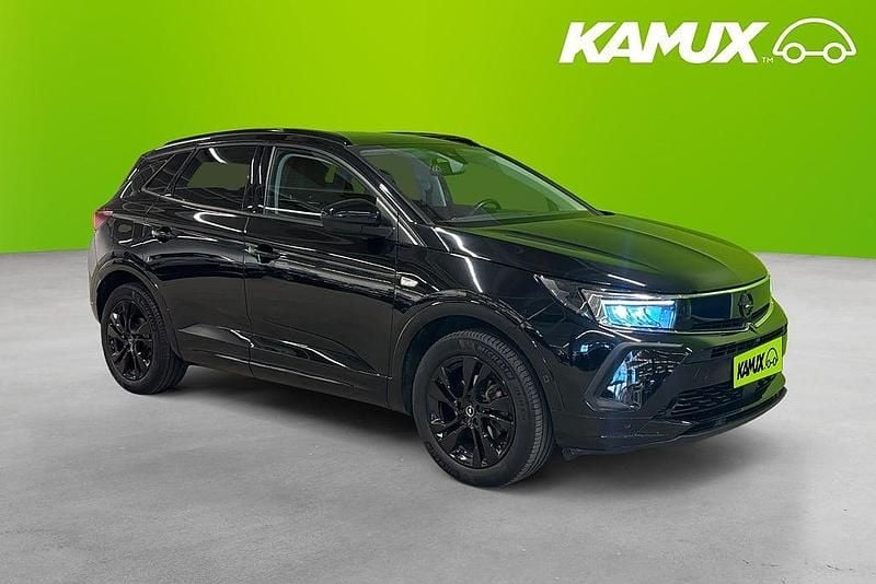 Begagnad Opel Grandland X GS Line 131 HK (96 kW) 2022 Svart SUV