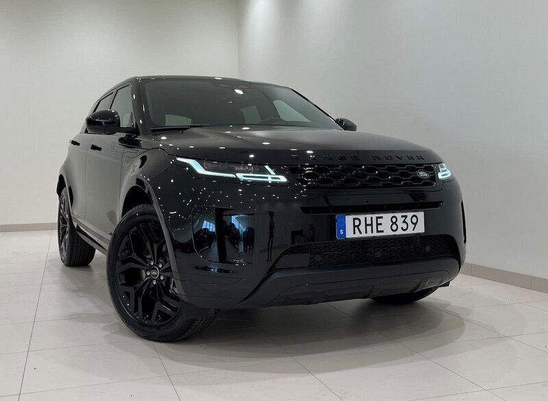 Svart Begagnad 2023 Land Rover Range Rover evoque SE SUV | 799 900 kr - Bild 1/4
