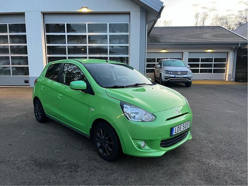 Grön Begagnad 2013 Mitsubishi Space Star Kombi | 25 000 kr (Superpris) - Bild 1/4