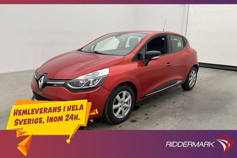 Röd Begagnad 2013 Renault Clio IV Halvkombi | 69 800 kr (Marknadspris) - Bild 1/3