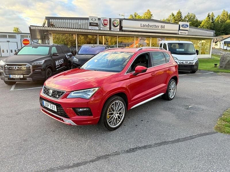 Röd Begagnad 2018 Seat Ateca 4Drive SUV | 239 900 kr (Lite dyr) - Bild 1/4