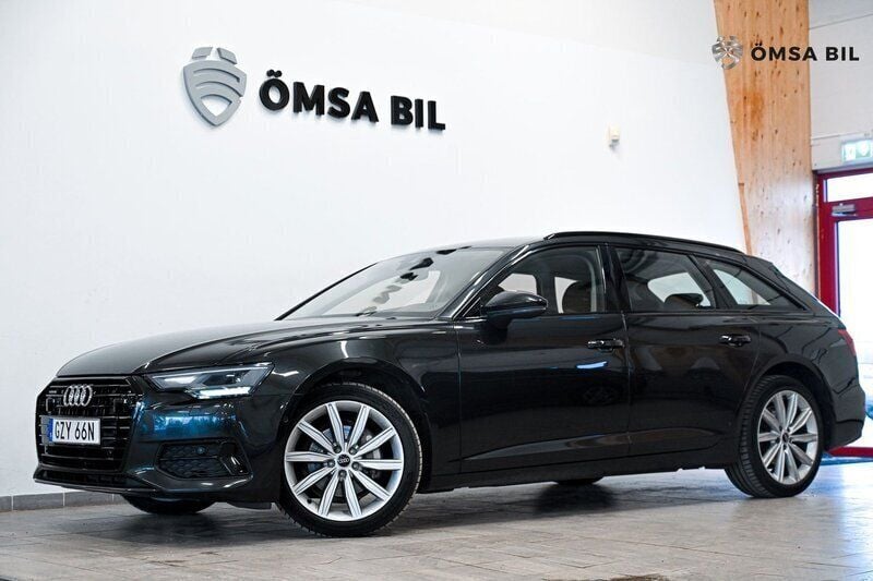 Grå Begagnad 2021 Audi A6 Sport Kombi | 253 800 kr (Superpris) - Bild 1/4