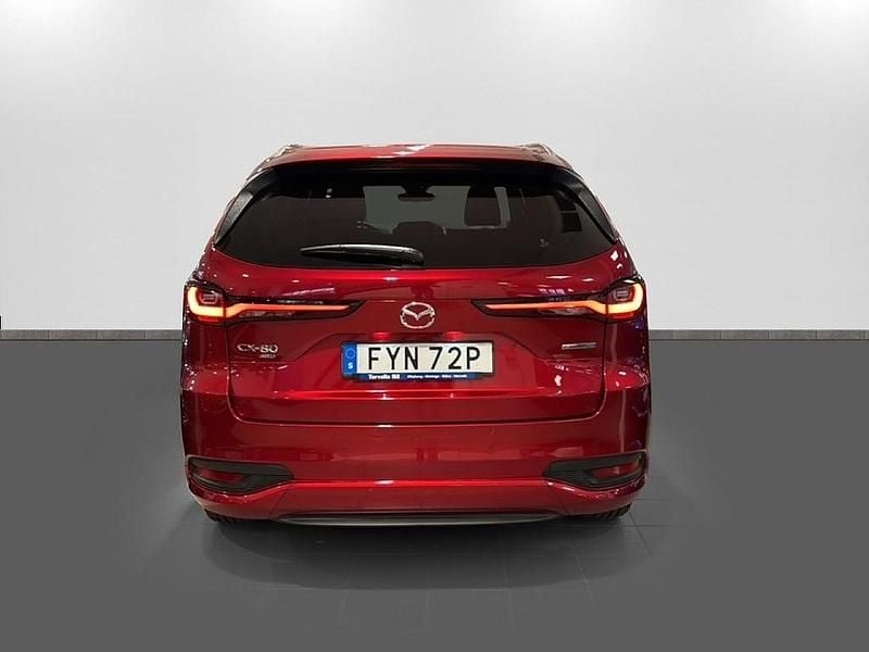 Begagnad Mazda CX-80 Homura-Line 326 HK (239 kW) 2025 Röd SUV