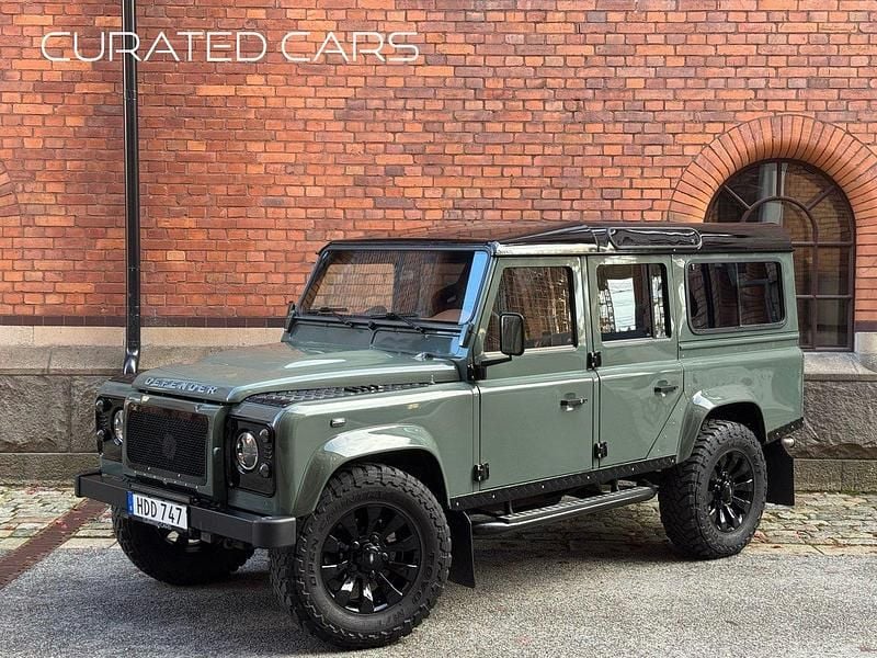 Grön Begagnad 2015 Land Rover Defender SE Van | 729 800 kr (Dyr) - Bild 1/4