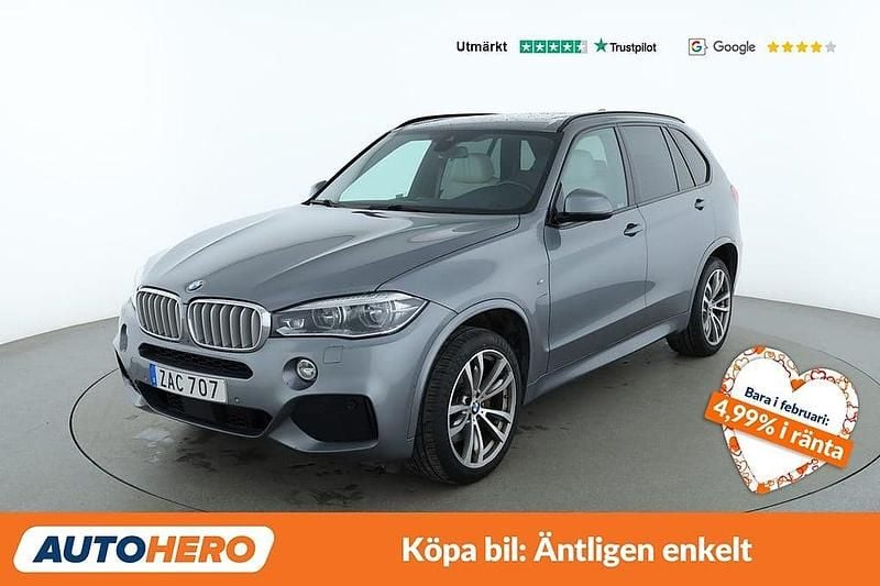 Grå Begagnad 2017 BMW X5 M Sport SUV | 343 000 kr (Marknadspris) - Bild 1/4