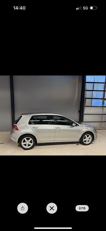 Silver Begagnad 2014 VW Golf VII Halvkombi | 155 000 kr (Marknadspris) - Bild 1/4