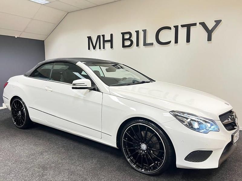 Begagnad Mercedes E200 184 HK (135 kW) 2014 Vit Cab