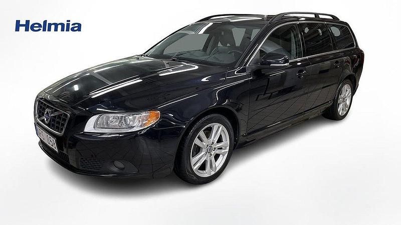 Svart Begagnad 2012 Volvo V70 Momentum Kombi | 130 000 kr (Marknadspris) - Bild 1/4