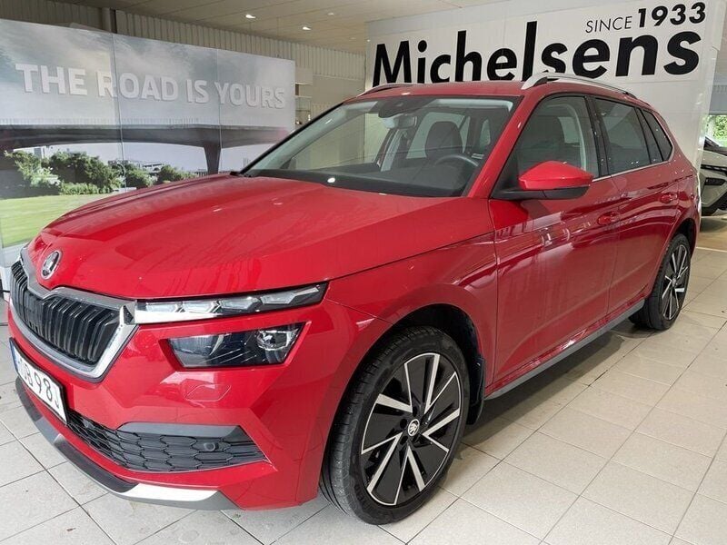 Röd Begagnad 2020 Skoda Kamiq SUV | 219 000 kr (Superpris) - Bild 1/4