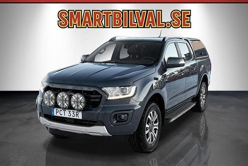 Gråmetallic Begagnad 2021 Ford Ranger Wildtrack Pickup | 339 900 kr (Lite dyr) - Bild 1/4