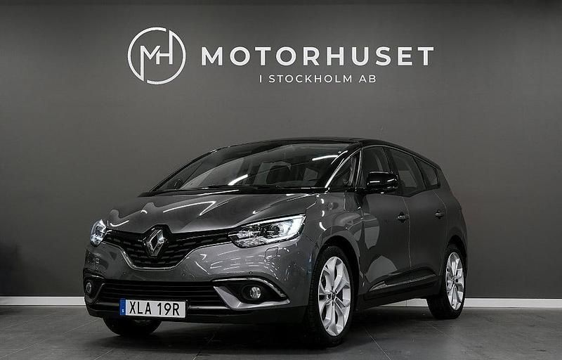 Begagnad Renault Grand Scénic IV 140 HK (102 kW) 2019 Silver Minibuss