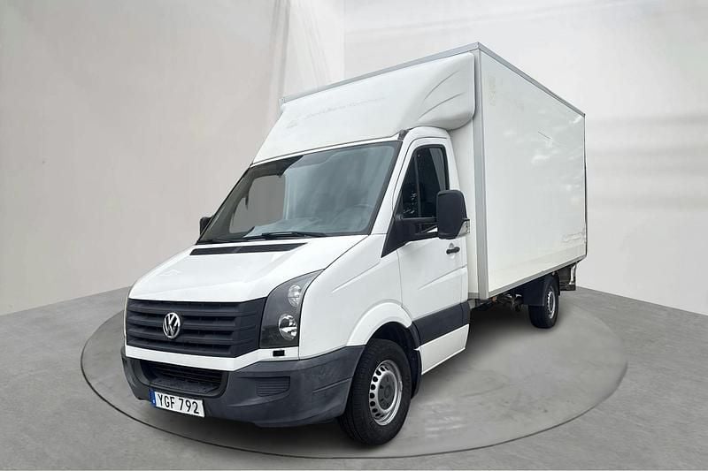 Vit Begagnad 2016 VW Crafter Van | 209 000 kr - Bild 1/4