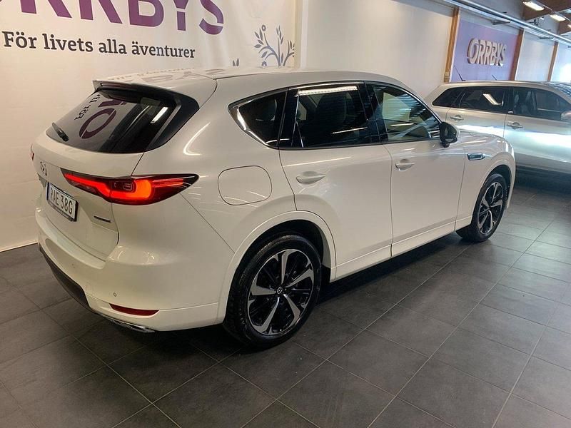 Begagnad Mazda CX-60 Takumi-Line 327 HK (240 kW) 2022 Vit (rhodium white metallic) SUV