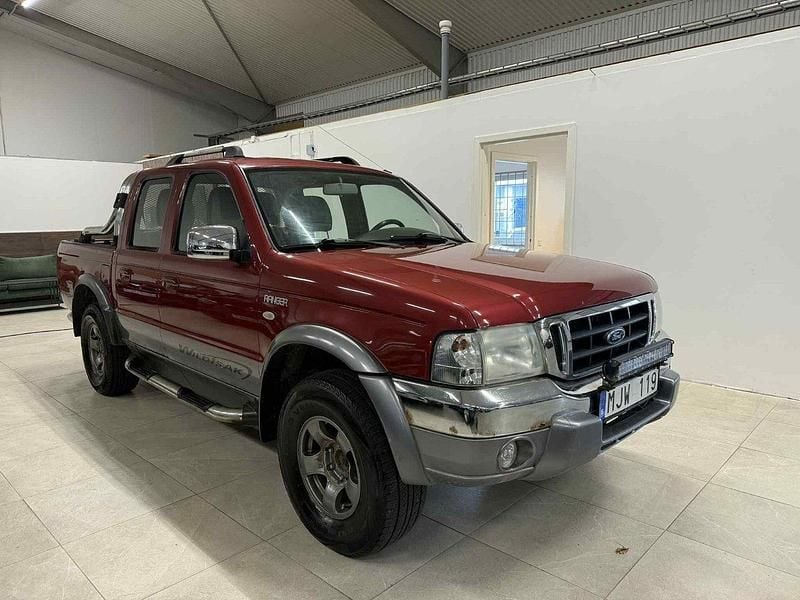 Röd Begagnad 2006 Ford Ranger XLT Pickup | 79 900 kr - Bild 1/4