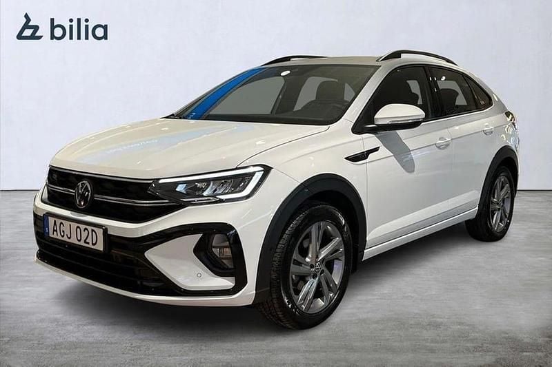 Vit Begagnad 2023 VW Taigo R-line SUV | 239 000 kr (Marknadspris) - Bild 1/3