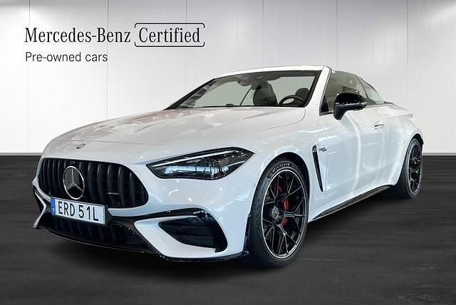 Vit Begagnad 2025 Mercedes CLE53 AMG AMG Cab | 1 095 000 kr - Bild 1/4