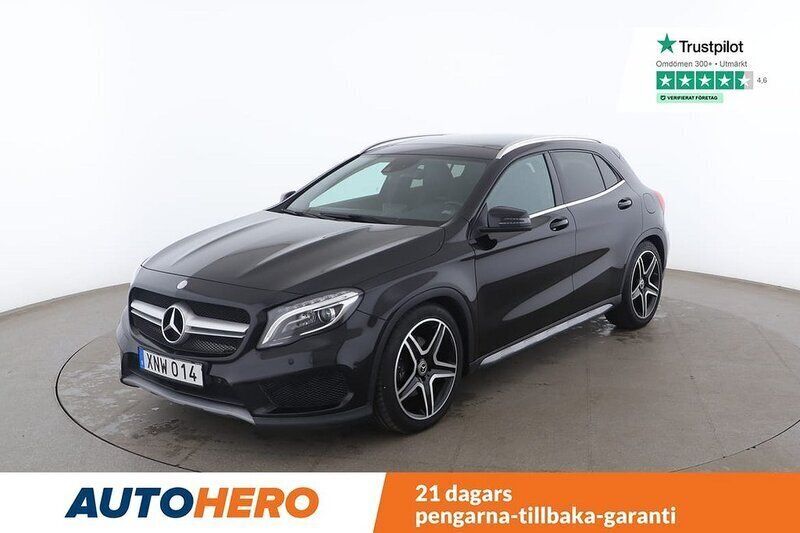 Svart Begagnad 2015 Mercedes GLA220 AMG SUV | 175 000 kr (Marknadspris) - Bild 1/4