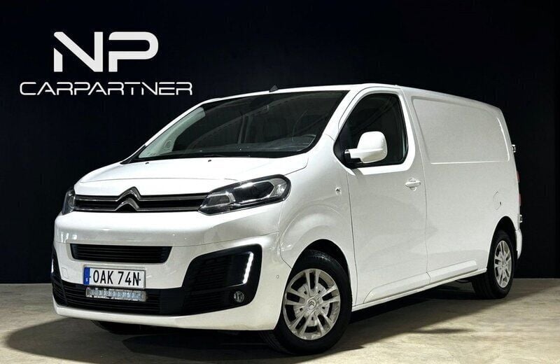 Vit Begagnad 2019 Citroën Jumpy Minibuss | 138 900 kr (Superpris) - Bild 1/4