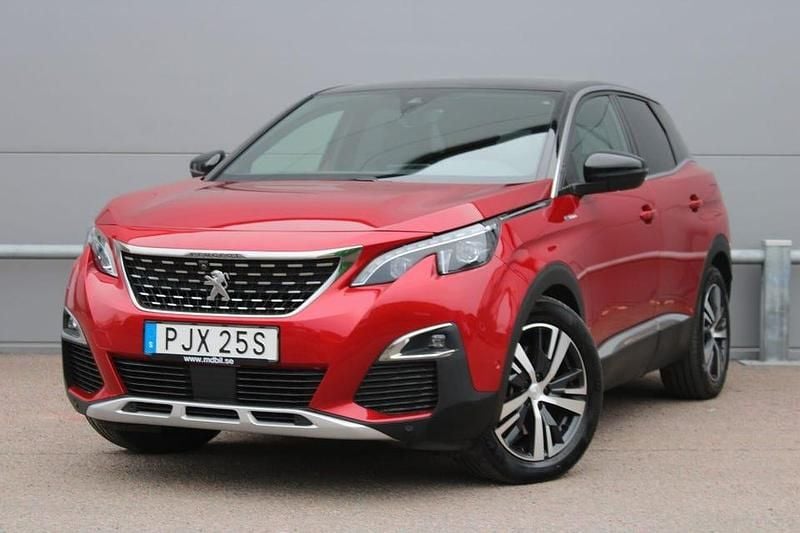 Röd Begagnad 2020 Peugeot 3008 GT SUV | 237 800 kr (Bra pris) - Bild 1/4