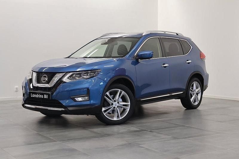 Blå Begagnad 2017 Nissan X-Trail Tekna SUV | 229 000 kr (Lite dyr) - Bild 1/4
