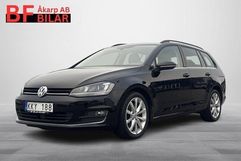 Svart Begagnad 2013 VW Golf VII GT Kombi | 119 500 kr (Marknadspris) - Bild 1/4