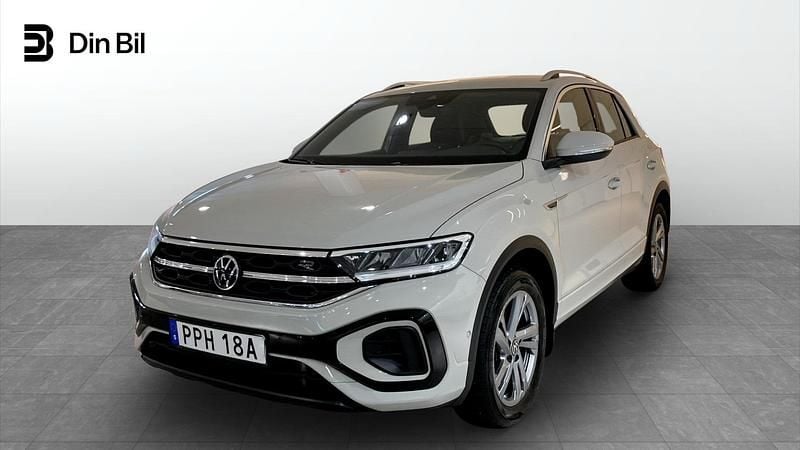Ascot grey Begagnad 2024 VW T-Roc R-line SUV | 379 900 kr (Marknadspris) - Bild 1/4