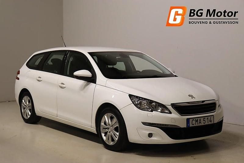 Begagnad Peugeot 308 SW 99 HK (72 kW) 2016 Vit Kombi