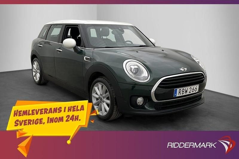 Begagnad Mini Clubman Pepper 136 HK (100 kW) 2015 Grön Kombi