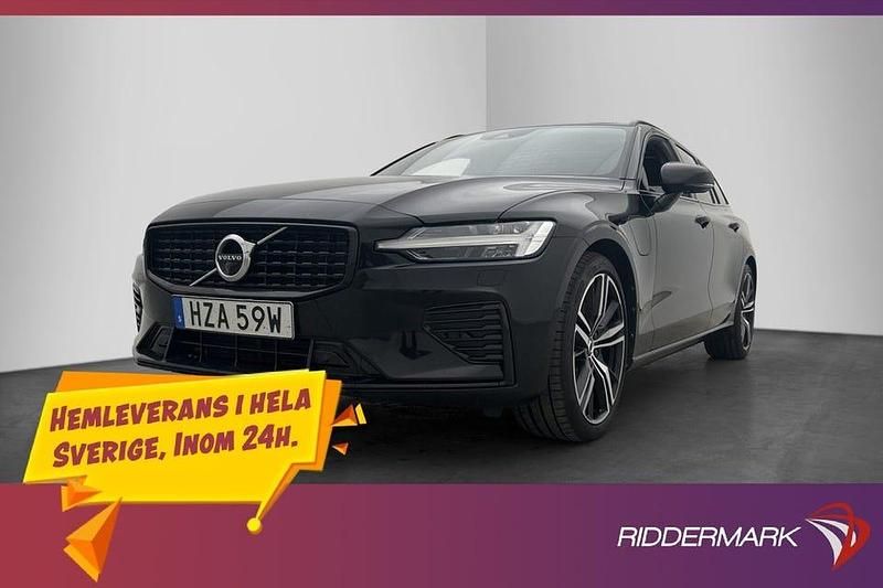 Svart Begagnad 2021 Volvo V60 R-Design Kombi | 369 900 kr (Lite dyr) - Bild 1/3