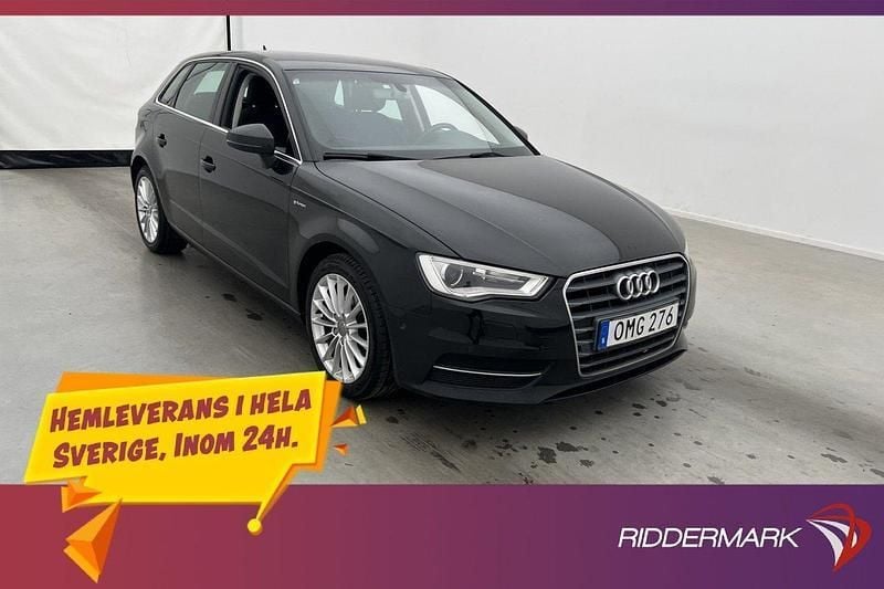 Svart Begagnad 2016 Audi A3 Sportback e-tron Sedan | 124 800 kr - Bild 1/3