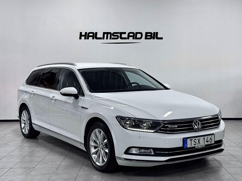 Vit Begagnad 2016 VW Passat GT Kombi | 149 500 kr (Marknadspris) - Bild 1/4
