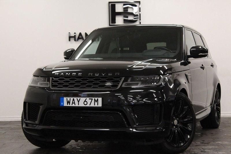 Svart Begagnad 2018 Land Rover Range Rover Sport Black Edition SUV | 509 900 kr (Lite dyr) - Bild 1/4