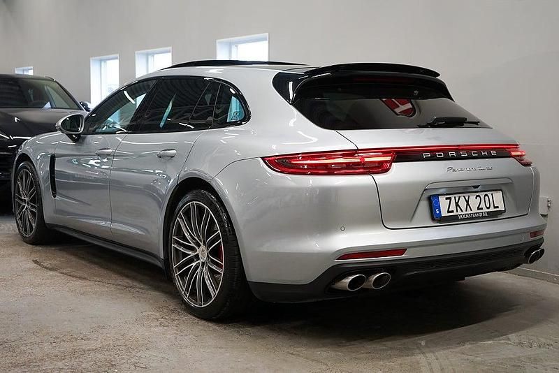 Begagnad Porsche Panamera Turbo Sport Turismo 2019 Silver Sedan