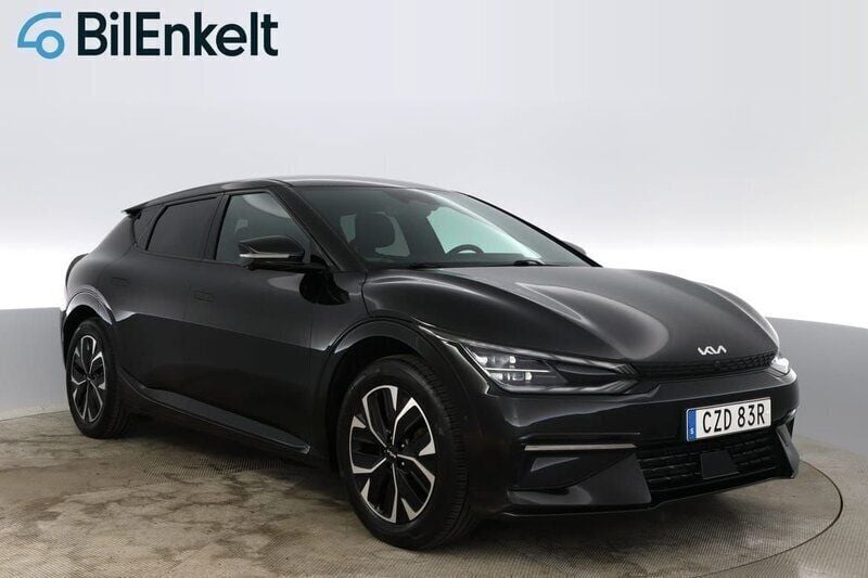 Svart Begagnad 2022 Kia EV6 2 SUV | 429 900 kr (Bra pris) - Bild 1/4